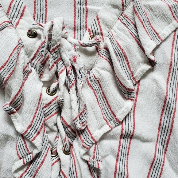 AMERICAN EAGLE Boho Peasant Top Sz. Xs - Picture 4 of 4